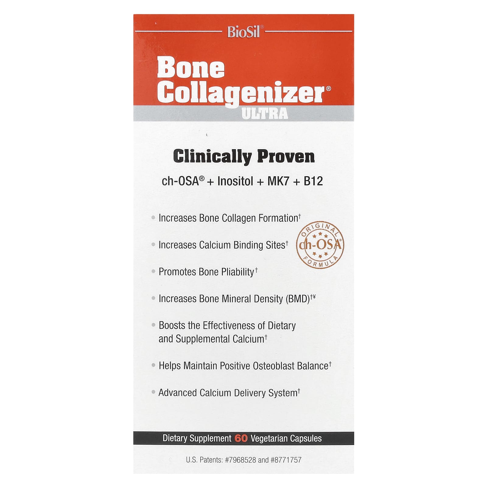 BioSil-Bone Collagenizer Ultra-60 Vegetarian Capsules