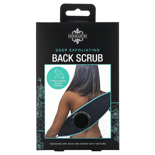 Dermasuri-Deep Exfoliating Back Scrubber-1 Scrubber