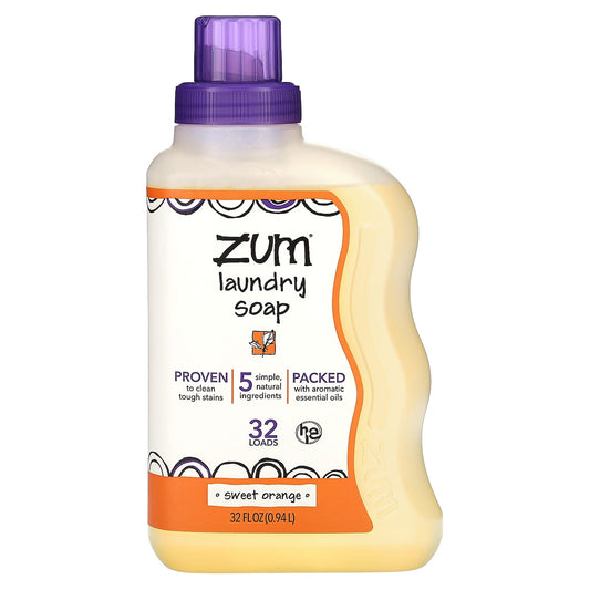 ZUM-Laundry Soap-Sweet Orange-32 fl oz (0.94 l)