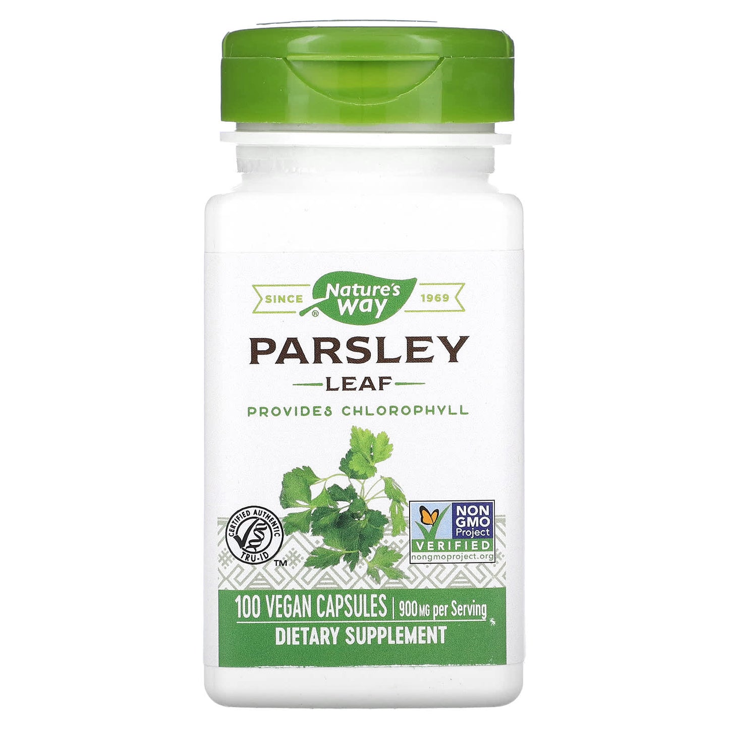 Nature's Way-Parsley Leaf-900 mg-100 Vegan Capsules (450 mg per Capsule)