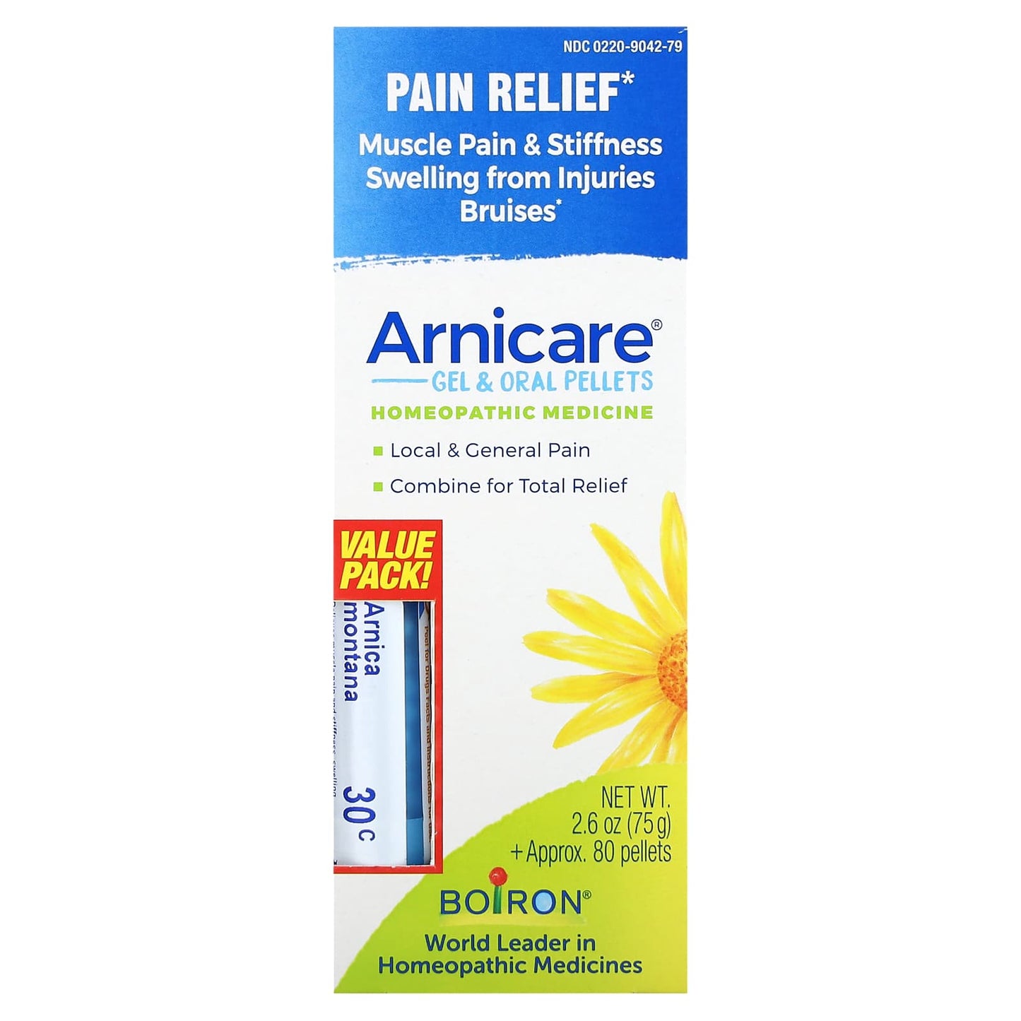 Boiron-Arnica Gel & Oral Pellets Value Pack-2 Count