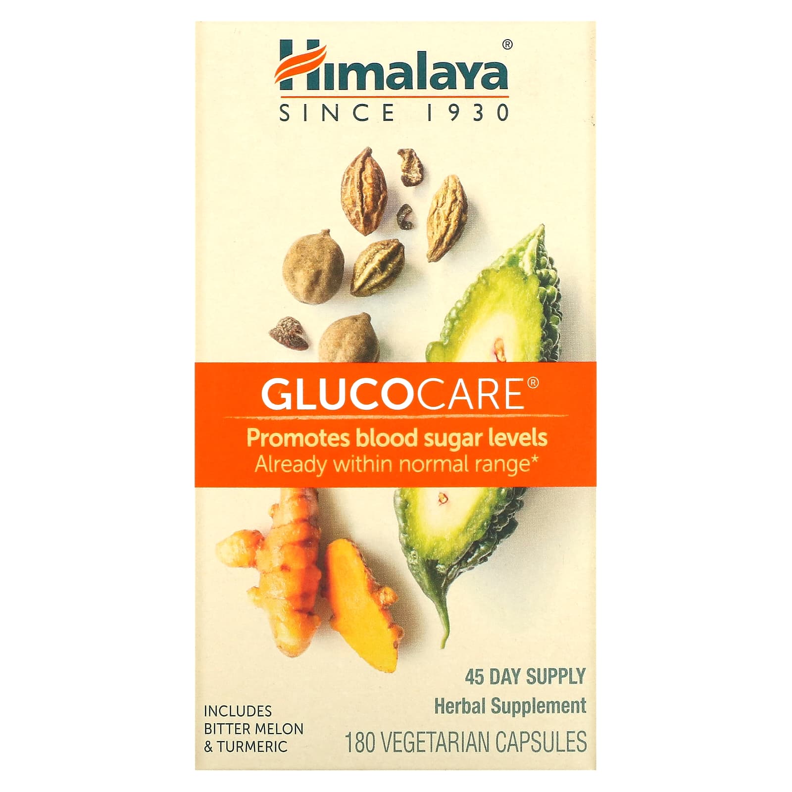 Himalaya-GlucoCare-180 Vegetarian Capsules