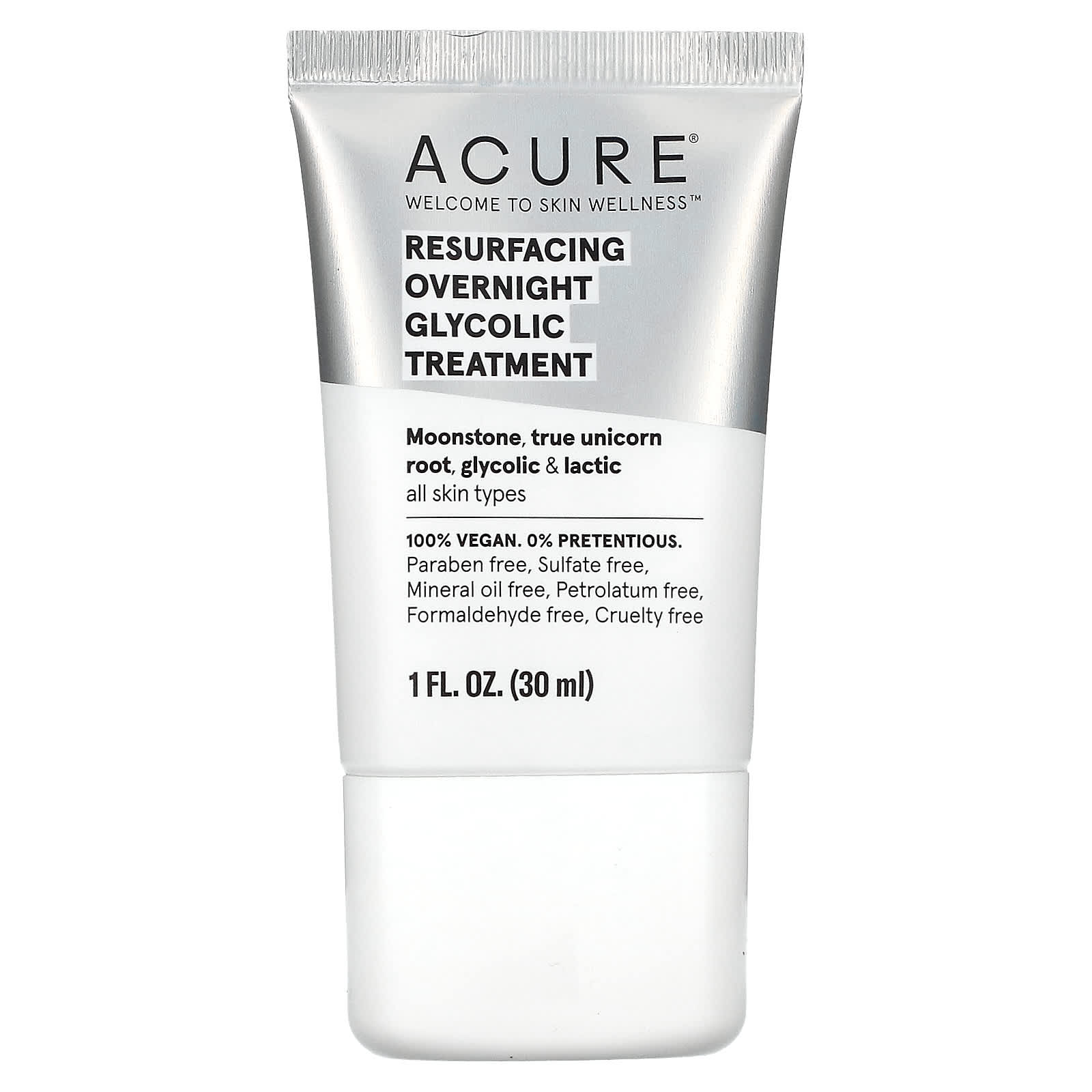 ACURE-Resurfacing-Overnight Glycolic Treatment-1 fl oz (30 ml)