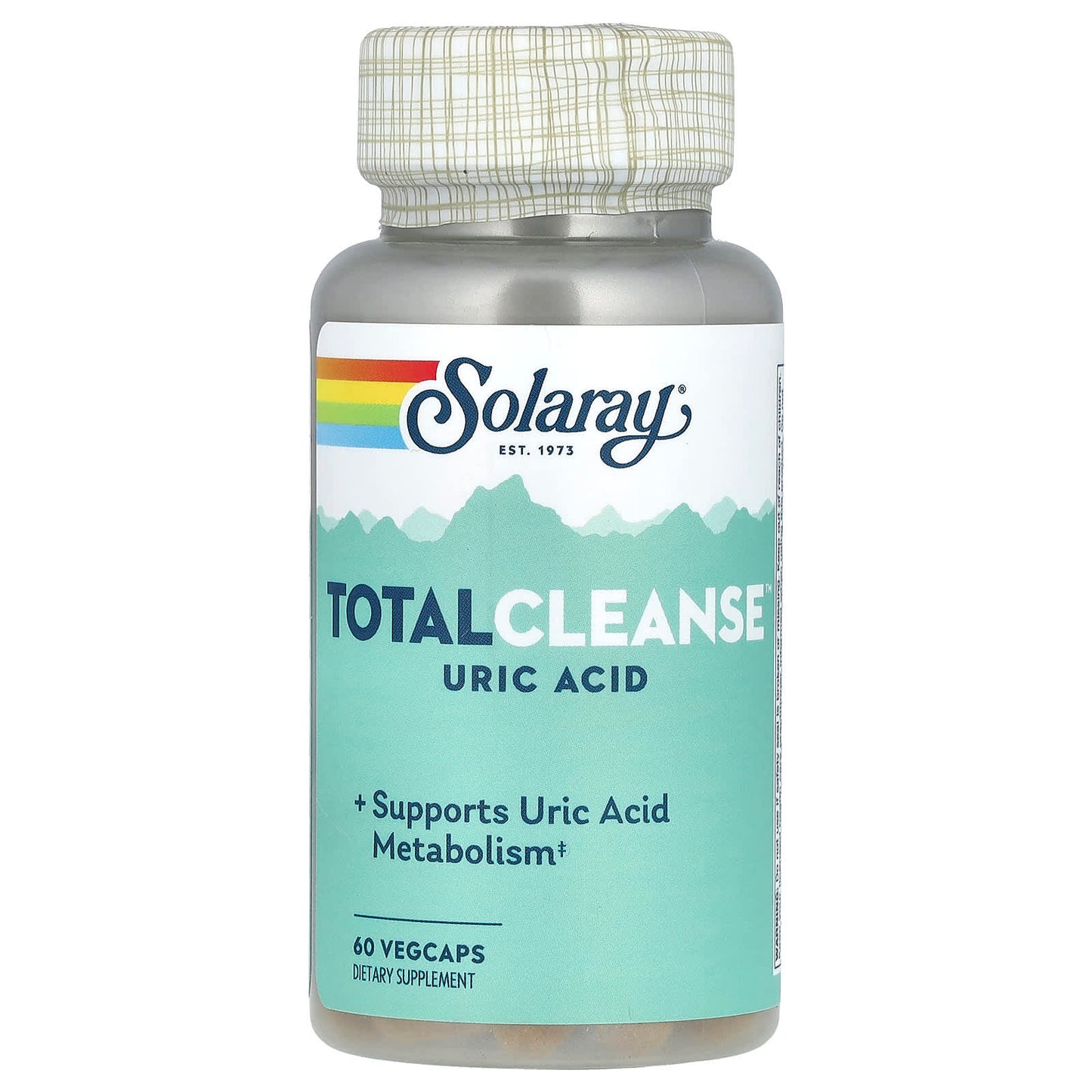 Solaray-Total Cleanse-Uric Acid-60 VegCaps