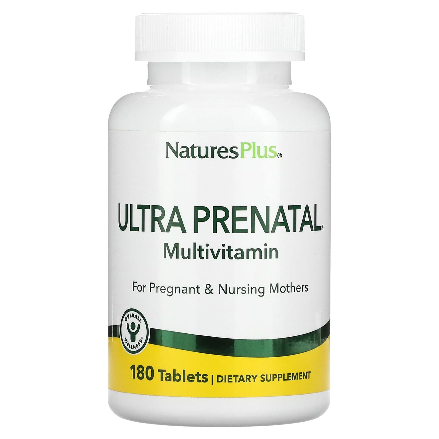 NaturesPlus-Ultra Prenatal Multivitamin-180 Tablets