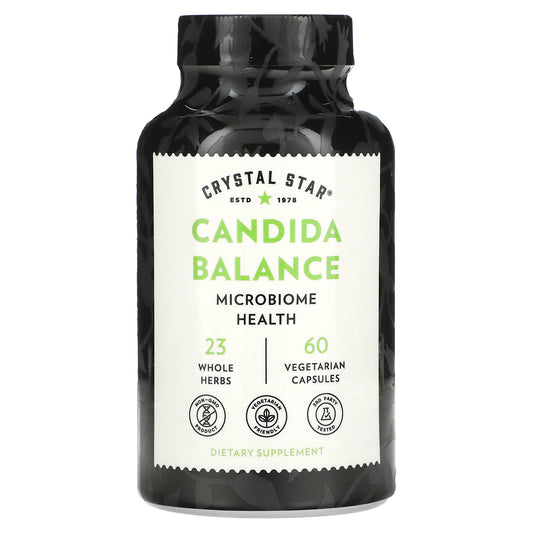 Crystal Star-Candida Balance-60 Vegetarian Capsules