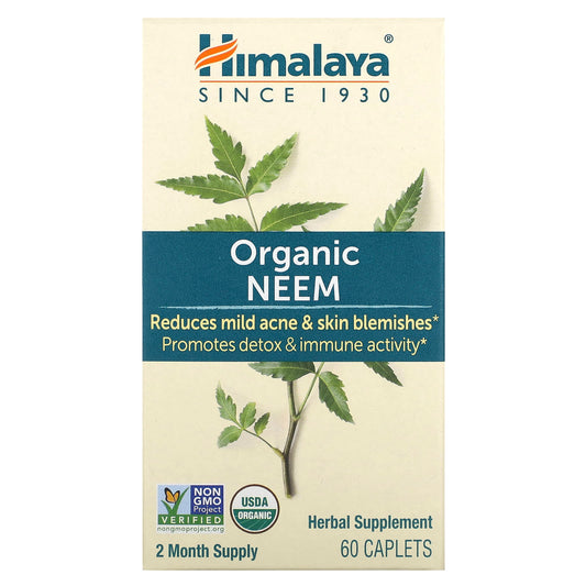 Himalaya-Organic Neem-60 Caplets