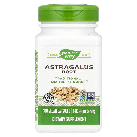 Nature's Way-Astragalus Root-1,410 mg-100 Vegan Capsules (470 mg per Capsule)