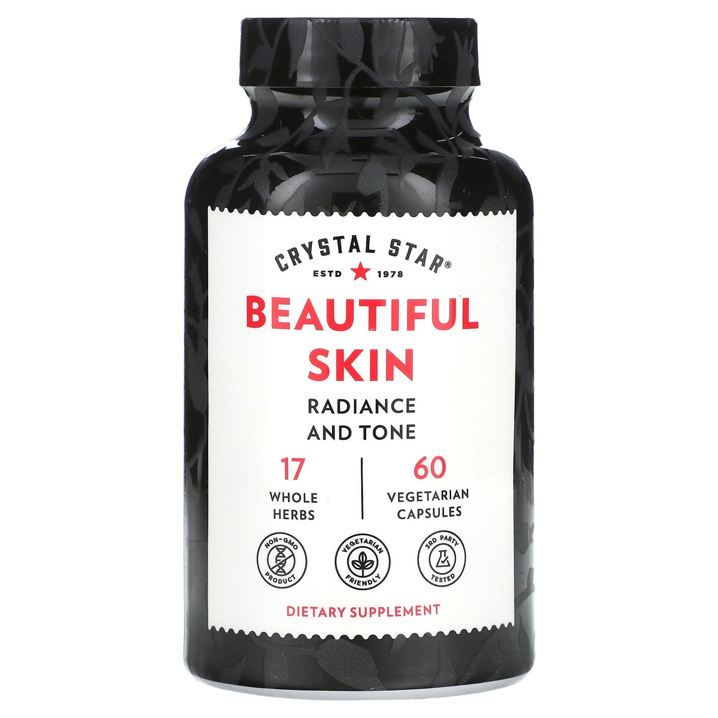 Crystal Star-Beautiful Skin-60 Vegetarian Capsules