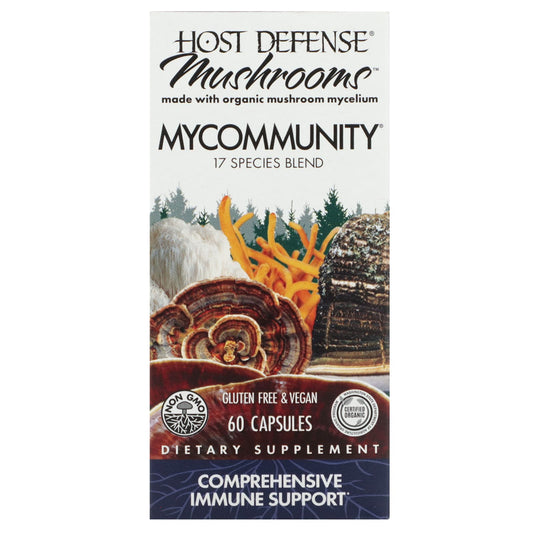 Fungi Perfecti-Mushrooms-MyCommunity-60 Capsules