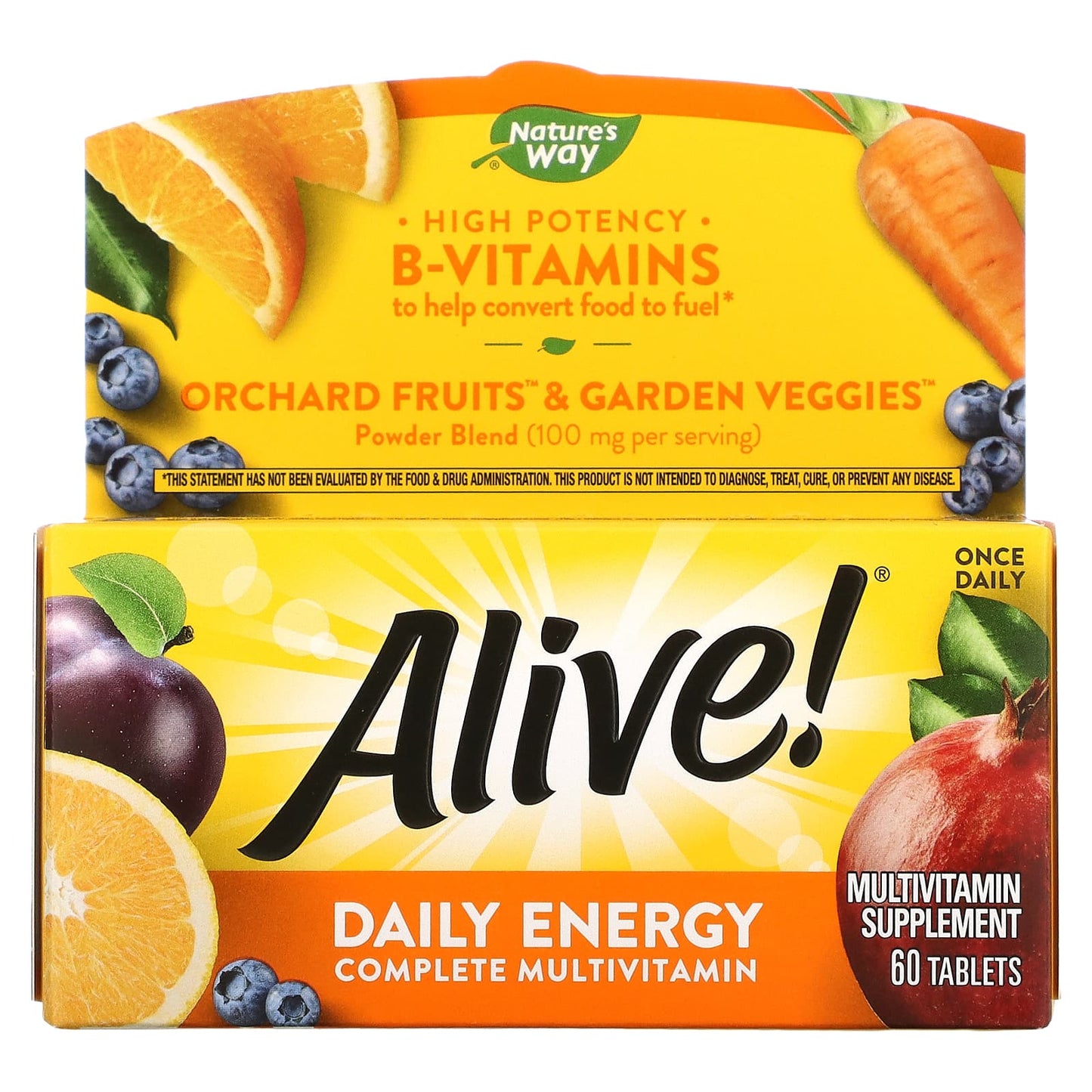 Nature's Way-Alive! Daily Energy-Complete Multivitamin-60 Tablets