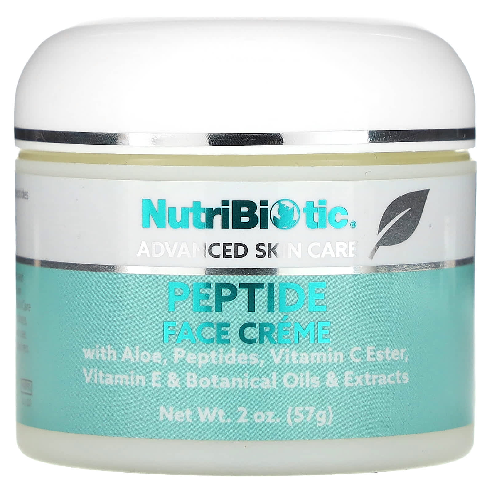 NutriBiotic-Advanced Skin Care-Peptide Face Créme-2 oz (57 g)