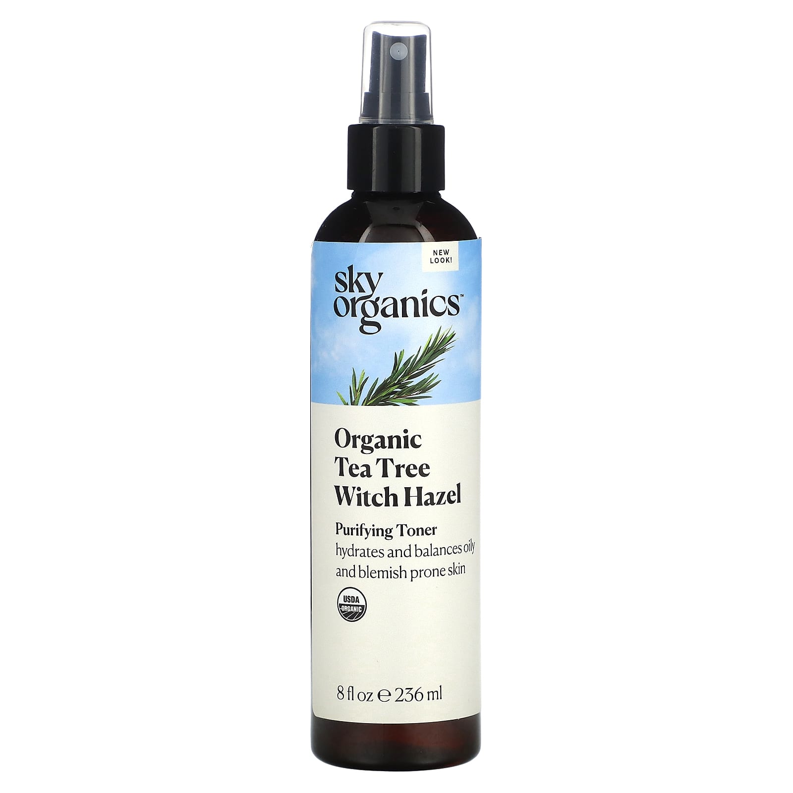 Sky Organics-Organic Tea Tree Witch Hazel-8 fl oz (236 ml)