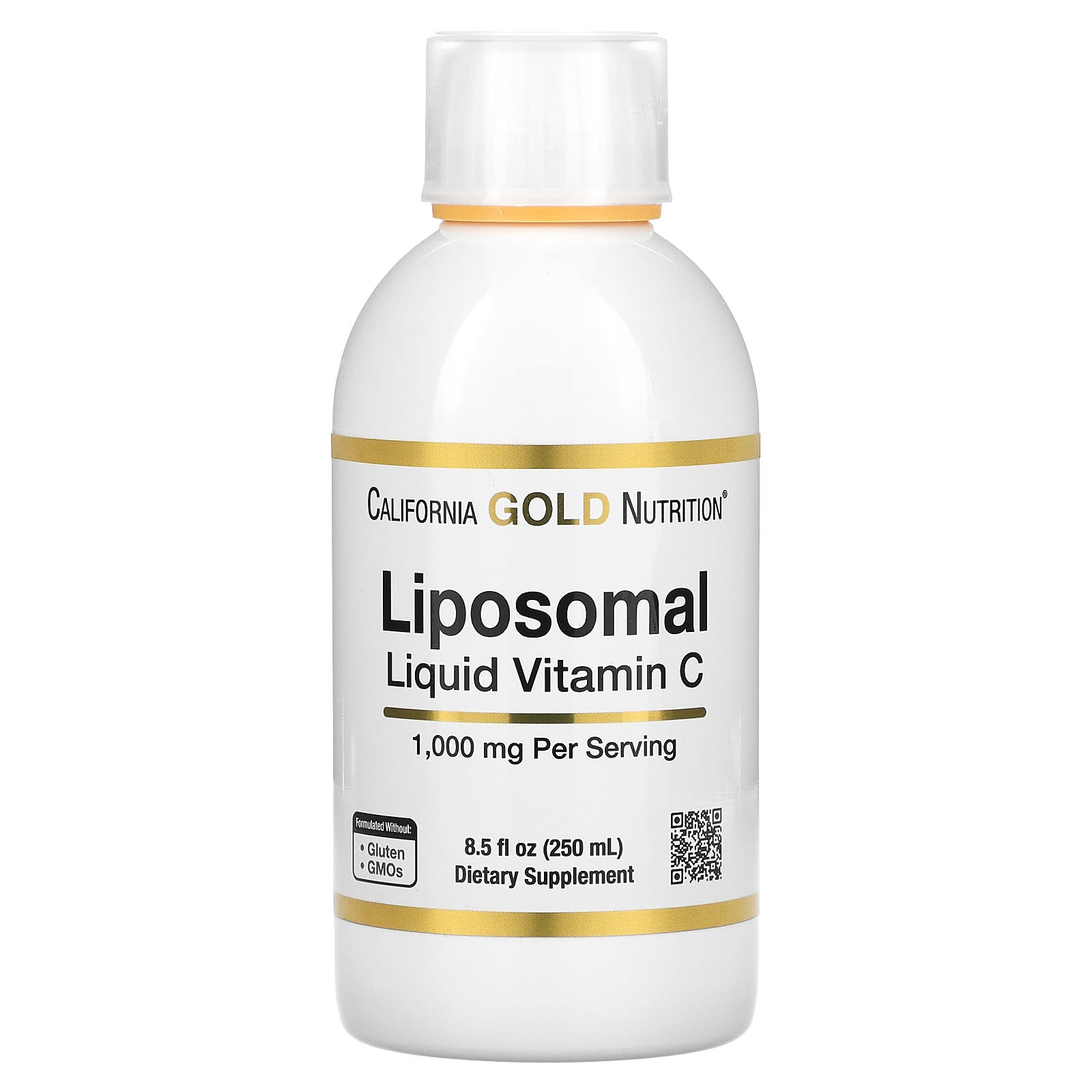 California Gold Nutrition-Liposomal Liquid Vitamin C-1,000 mg-250 ml