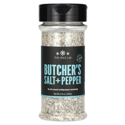 The Spice Lab-Butcher's Salt + Pepper-5.9 oz (167 g)