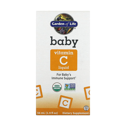 Garden of Life-Baby-Vitamin C Liquid-1.9 fl oz (56 ml)