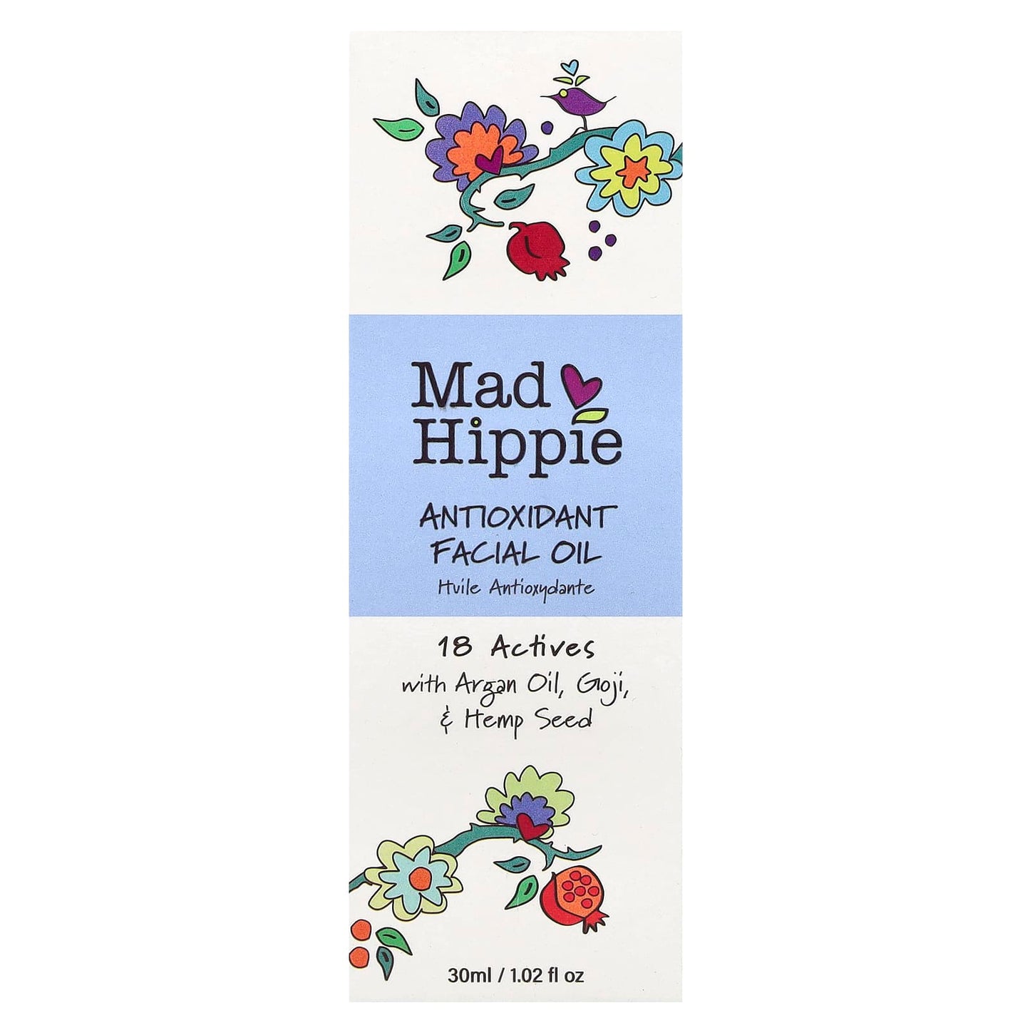 Mad Hippie, Antioxidant Facial Oil, 1.02 fl oz (30 ml)