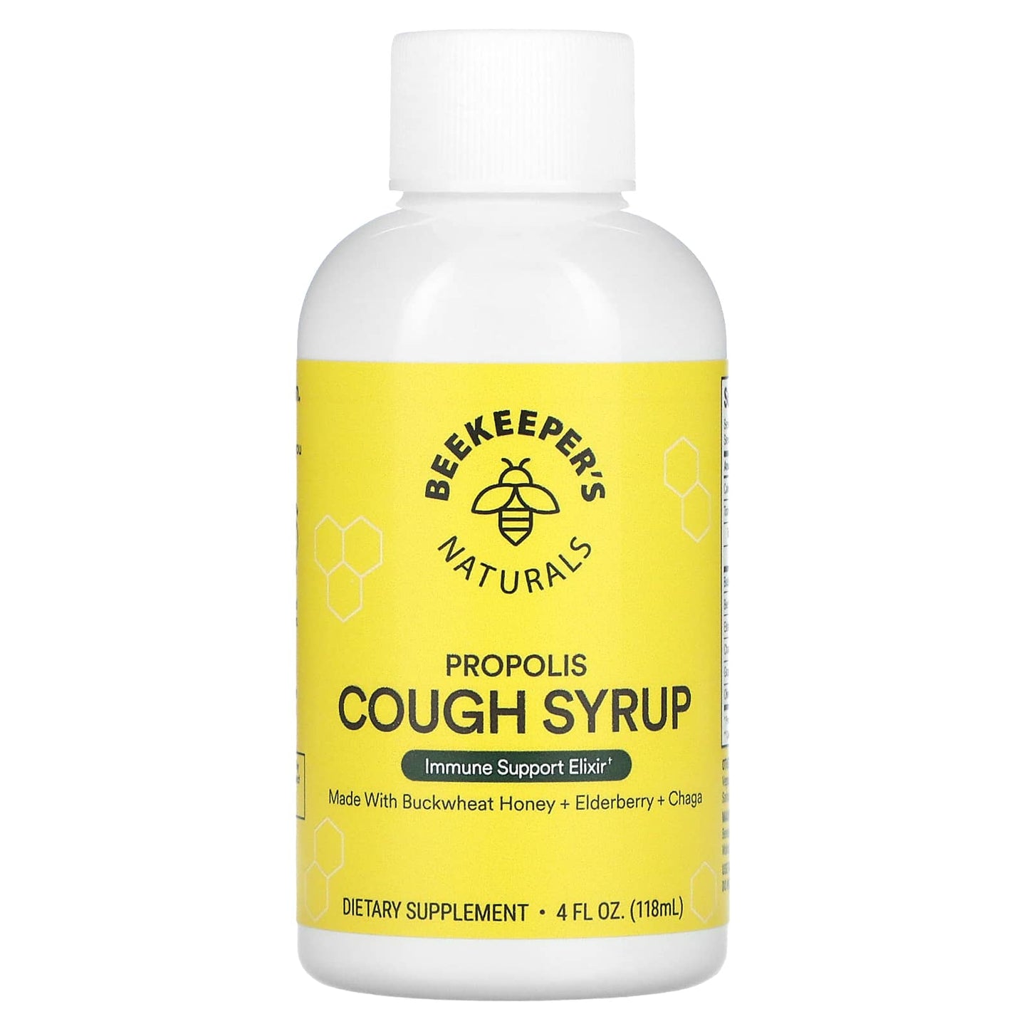 Beekeeper's Naturals, Propolis Cough Syrup, 4 fl oz (118 ml)