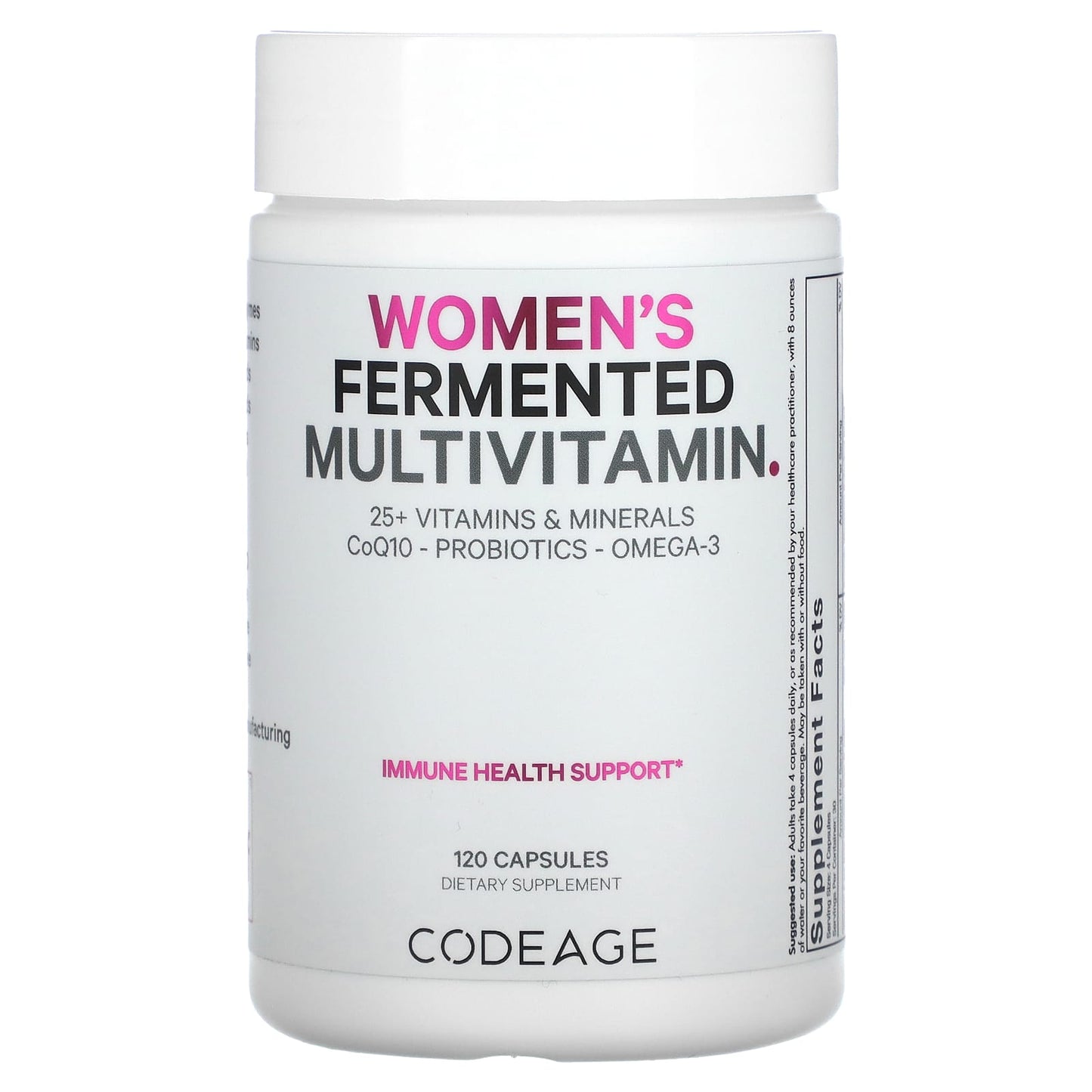 Codeage-Women's Fermented Multivitamin-120 Capsules