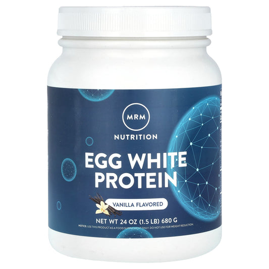 MRM Nutrition-Egg White Protein-Vanilla-1.5 lbs (680 g)