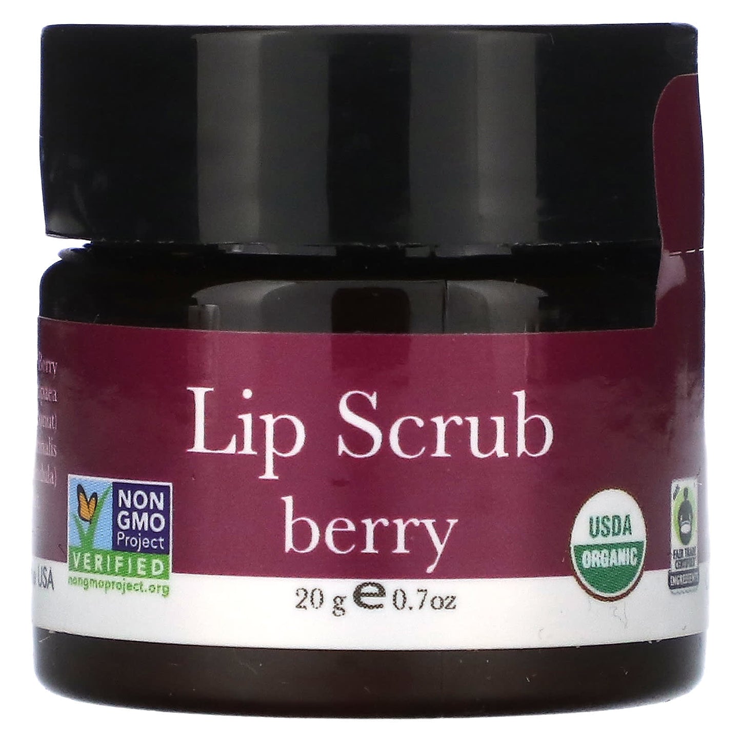 Beauty By Earth-Lip Scrub-Berry-0.7 oz (20 g)