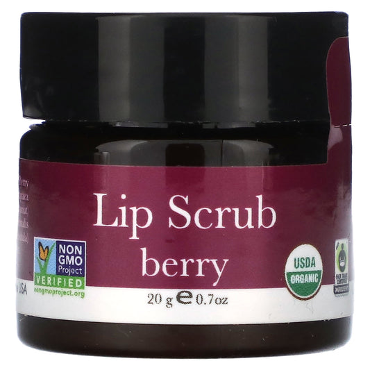 Beauty By Earth-Lip Scrub-Berry-0.7 oz (20 g)