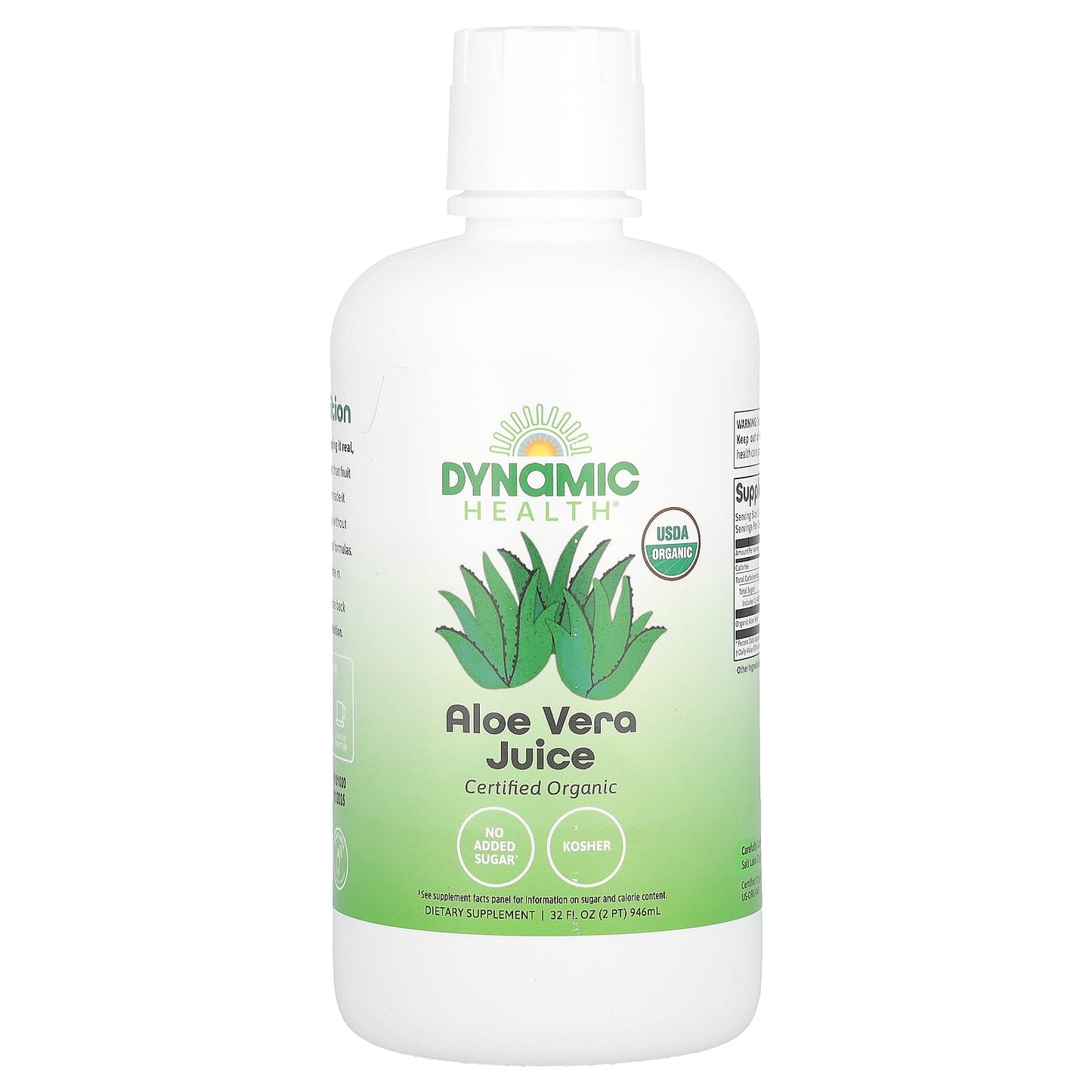 Dynamic Health-Aloe Vera Juice-32 fl oz (946 ml)