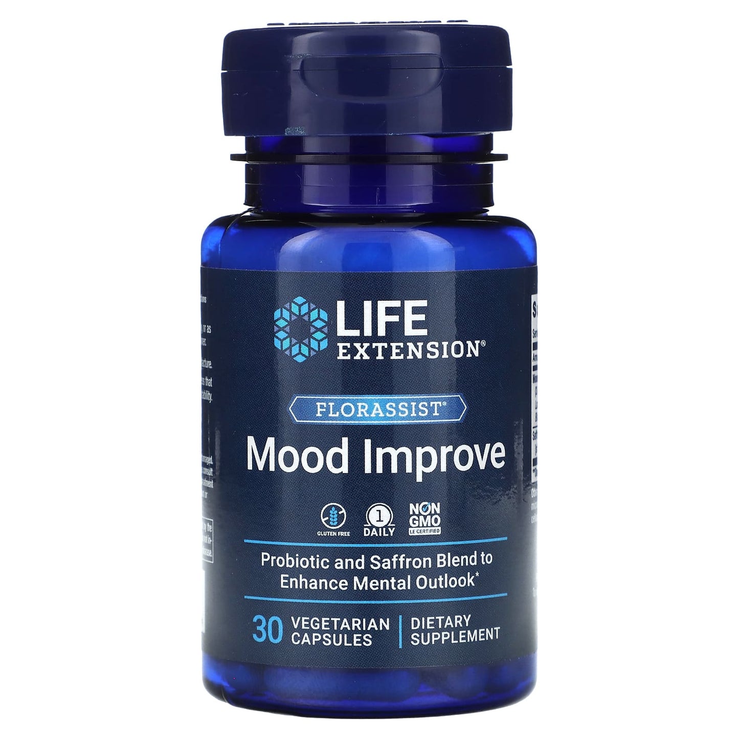 Life Extension-FLORASSIST Mood Improve- 30 Vegetarian Capsules