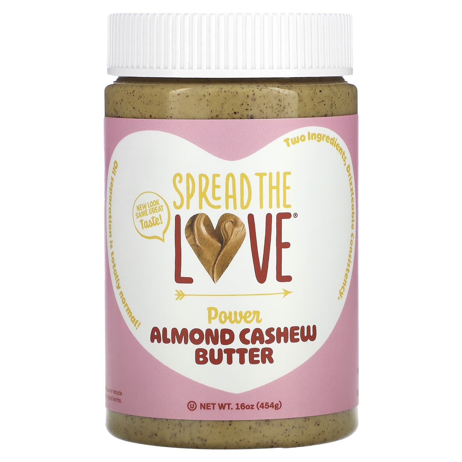 Spread The Love-Power Butter-Almond Cashew-16 oz (454 g)