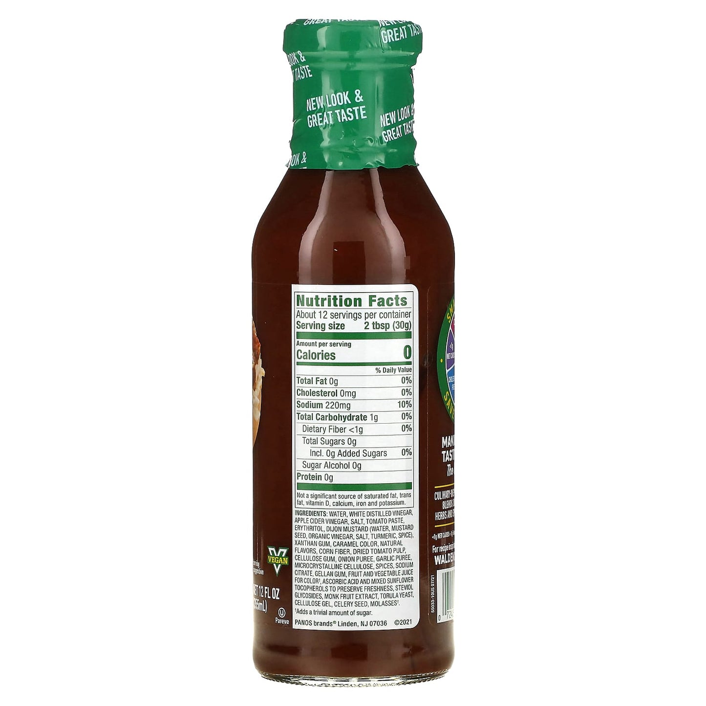 Walden Farms, Thick & Spicy Barbecue Sauce, 12 fl oz (355 ml)