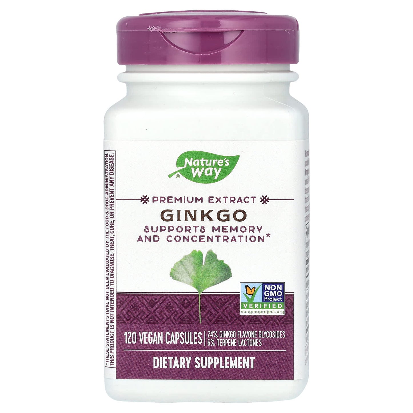 Nature's Way-Ginkgo-120 Vegan Capsules