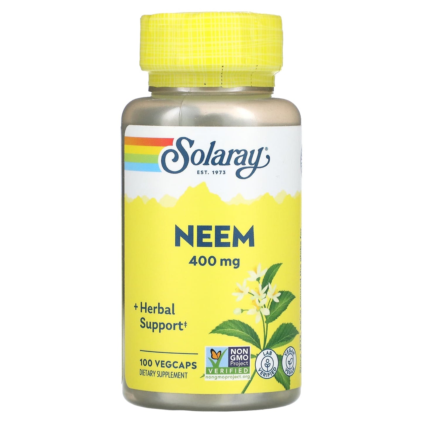 Solaray-Neem-400 mg-100 VegCaps