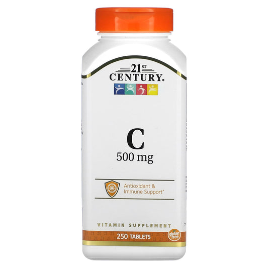 21st Century-Vitamin C-500 mg-250 Tablets