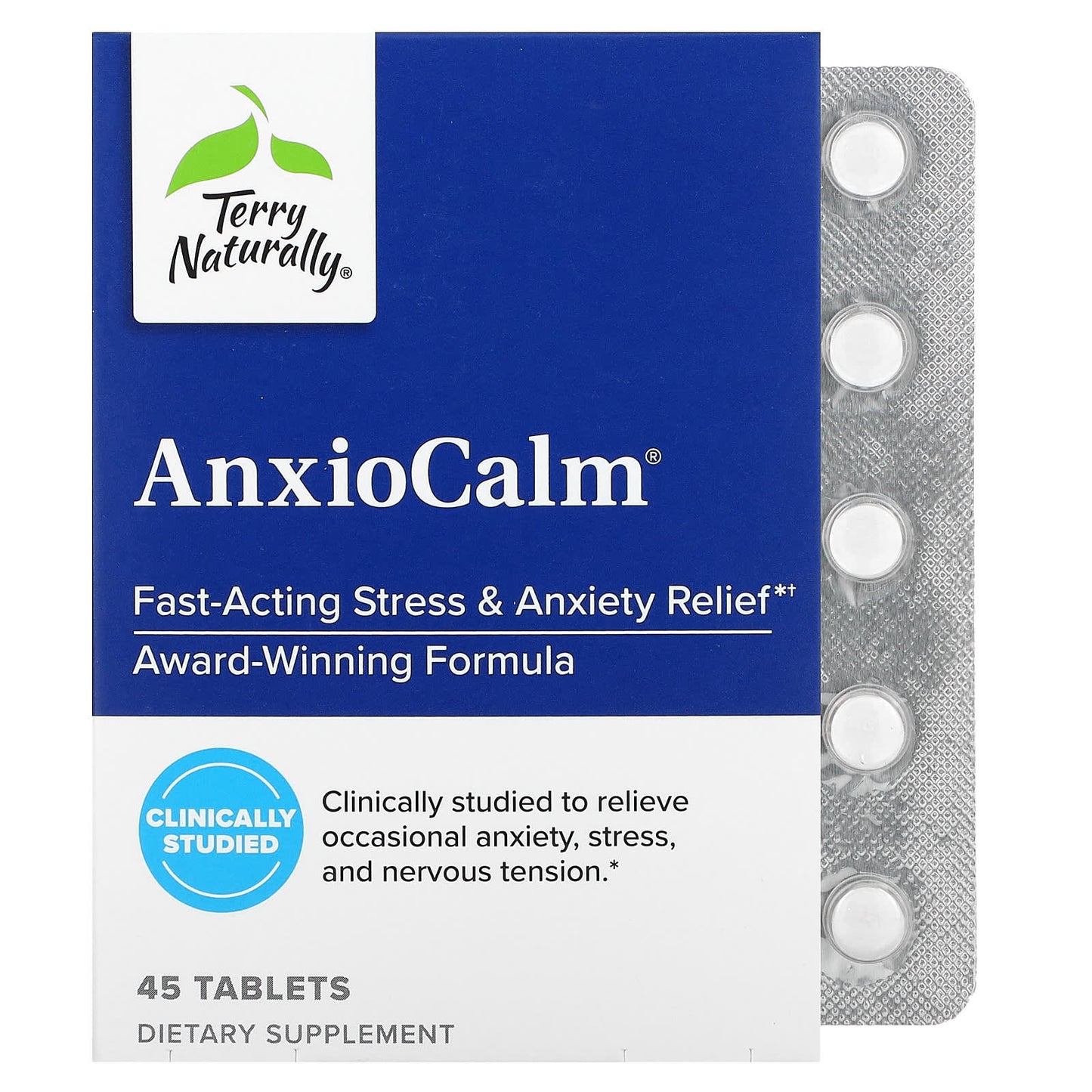 Terry Naturally-AnxioCalm-45 Tablets
