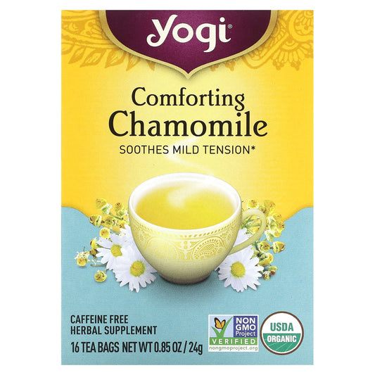 Yogi Tea-Comforting Chamomile-Caffeine Free-16 Tea Bags-.85 oz (24 g)