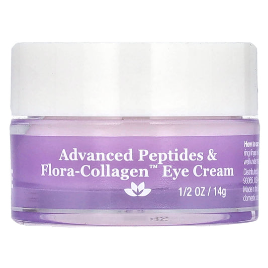 DERMA E-Advanced Peptides & Flora-Collagen Eye Cream -1/2 oz (14 g)