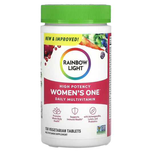 Rainbow Light-High Potency Women's One Daily Multivitamin-150 Vegetarian Tablets