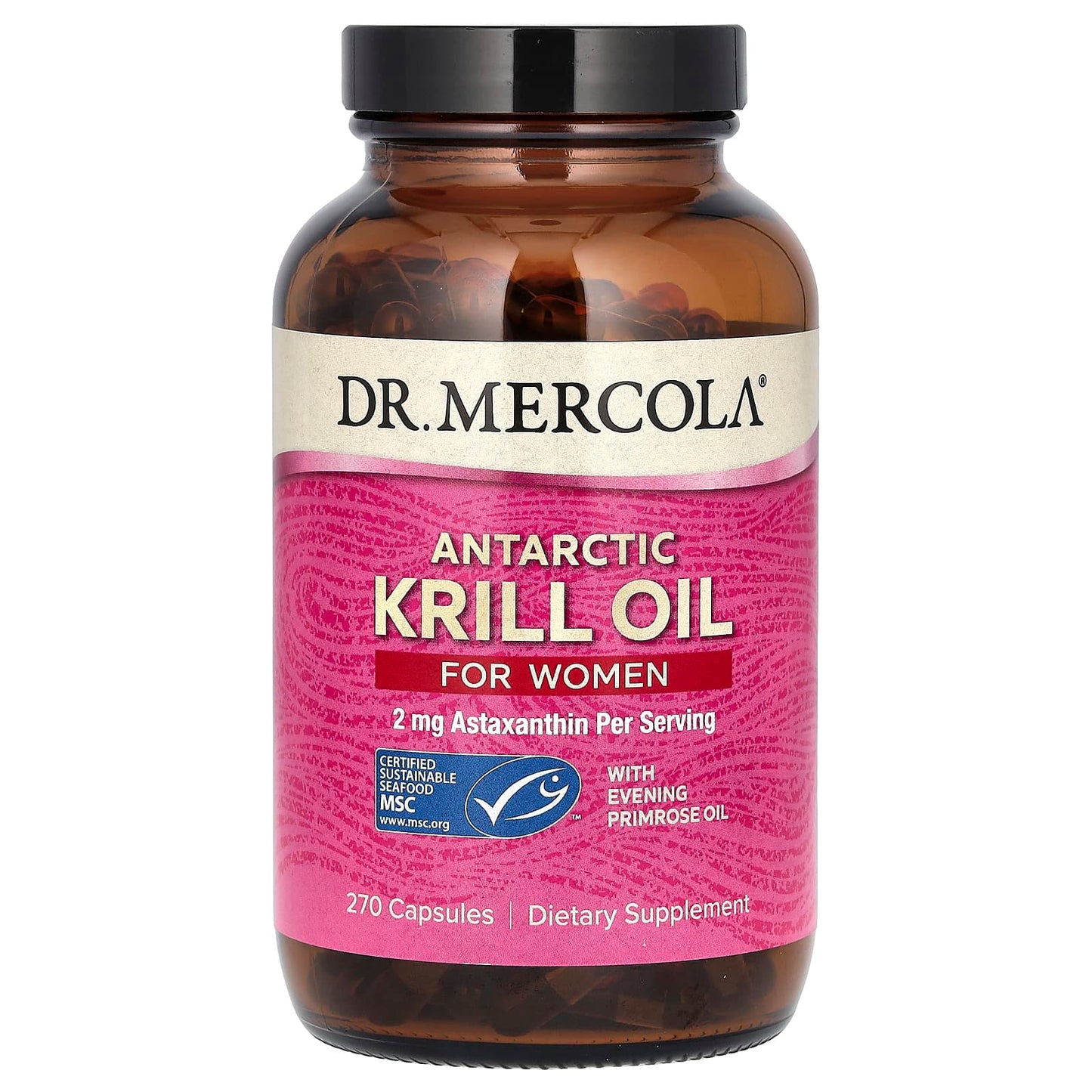 Dr. Mercola-Antarctic Krill Oil for Women-270 Capsules