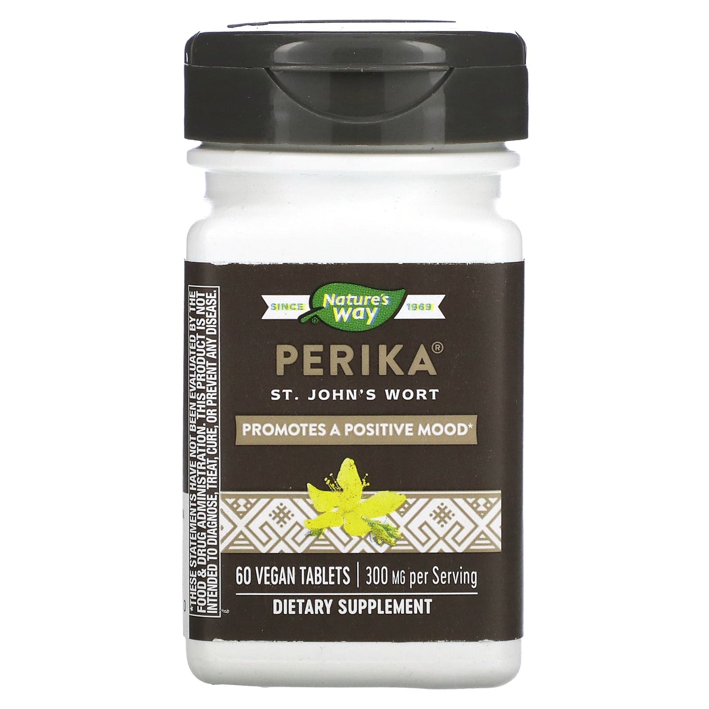 Nature's Way-Perika-St. John's Wort-300 mg-60 Vegan Tablets