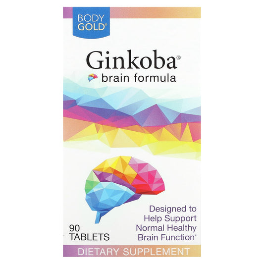 BodyGold-Ginkoba Brain Formula-90 Tablets