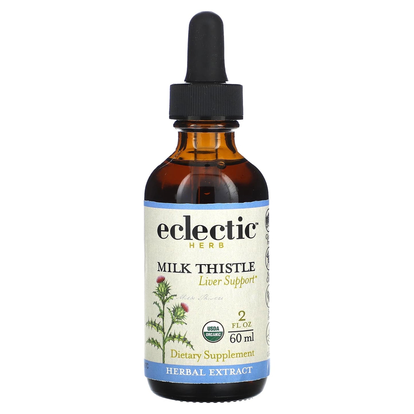 Eclectic Institute-Milk Thistle Extract-2 fl oz (60 ml)