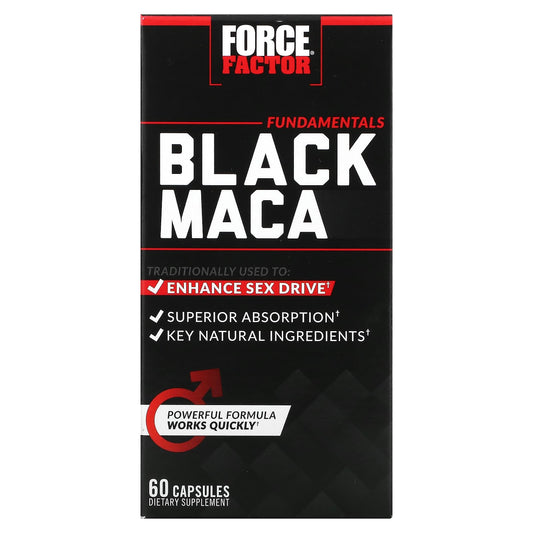 Force Factor-Black Maca-60 Capsules