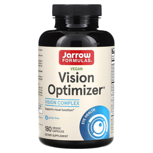 Jarrow Formulas-Vegan Vision Optimizer-180 Veggie Capsules