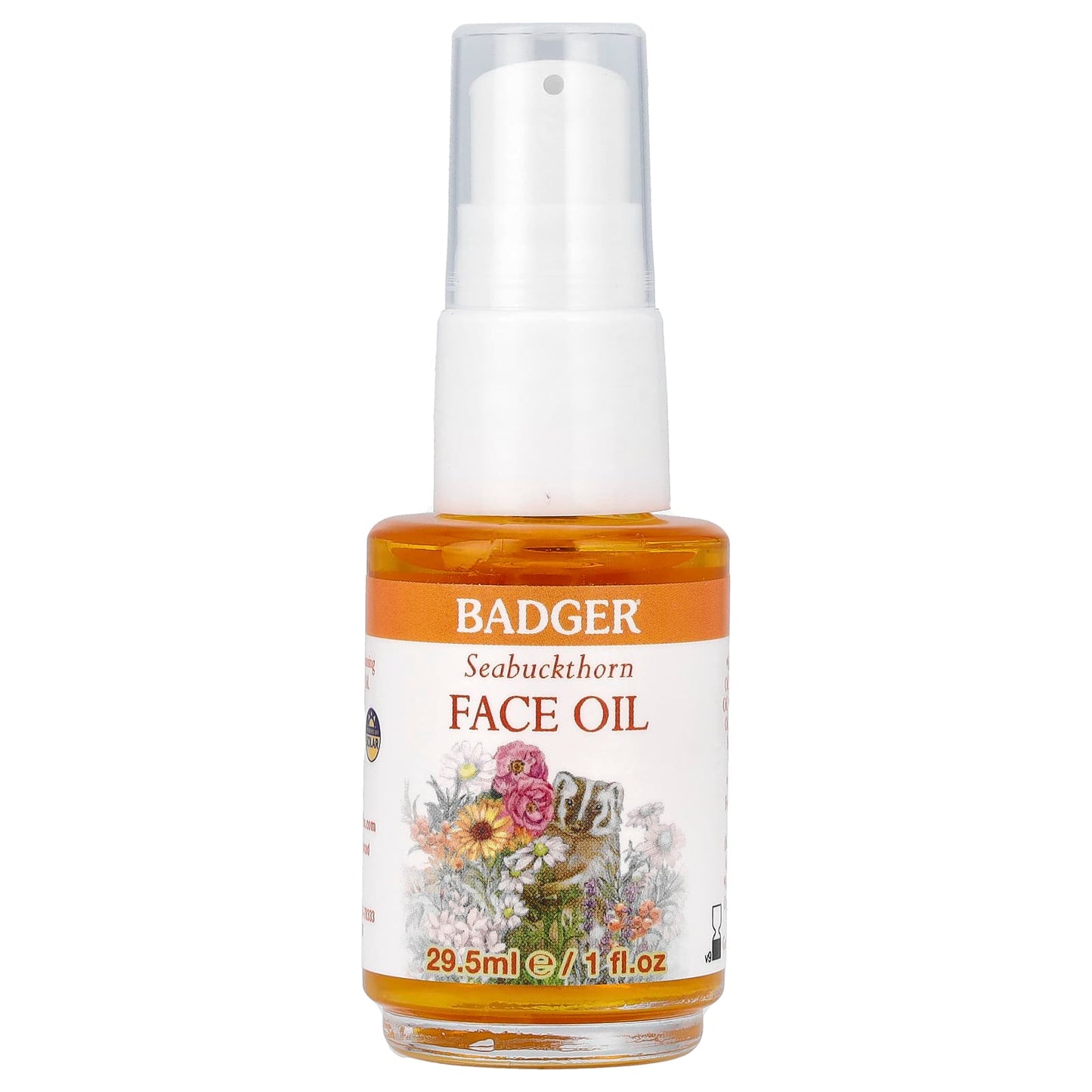 Badger Company-Face Care-Seabuckthorn Face Oil-1 fl oz (29.5 ml)