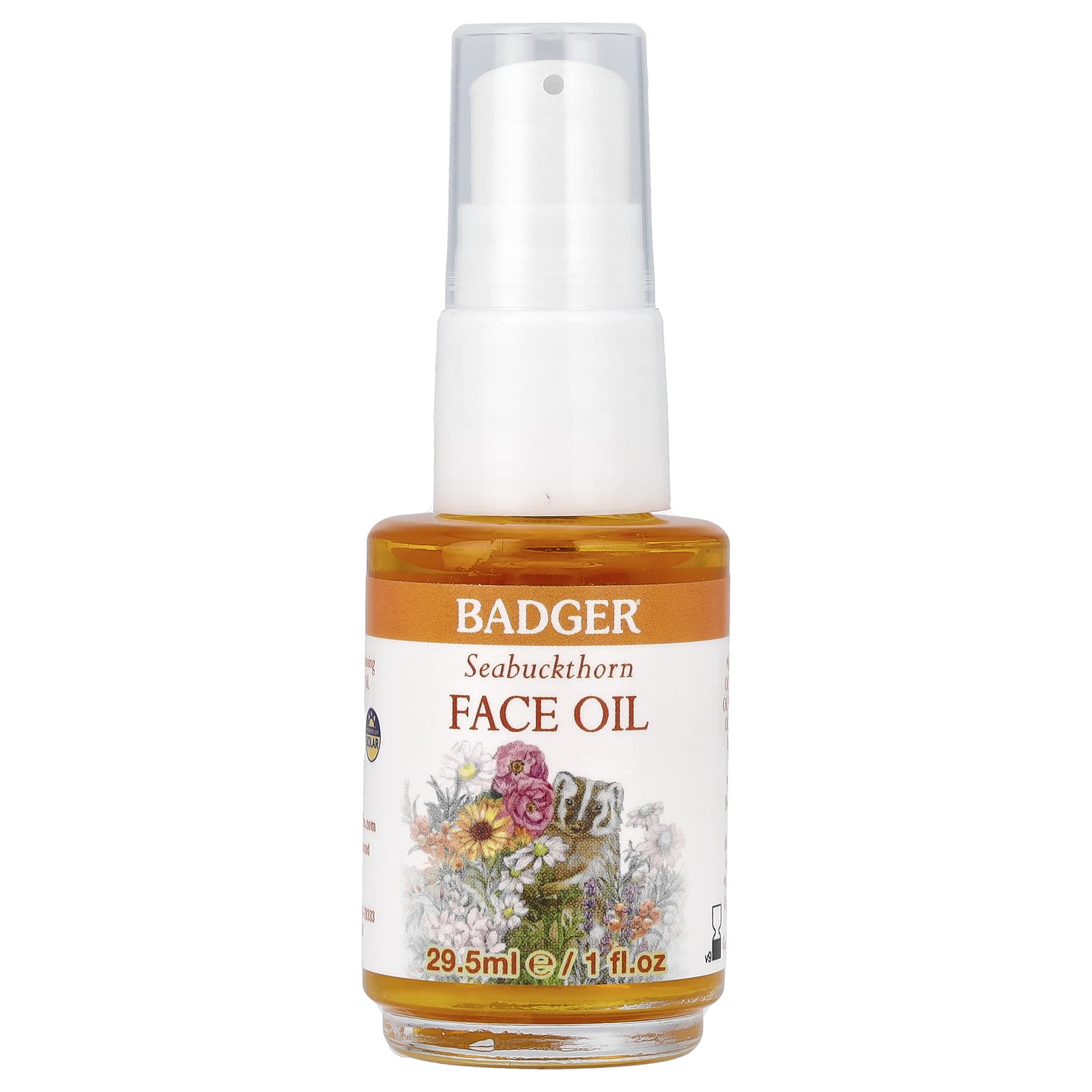 Badger Company-Face Care-Seabuckthorn Face Oil-1 fl oz (29.5 ml)