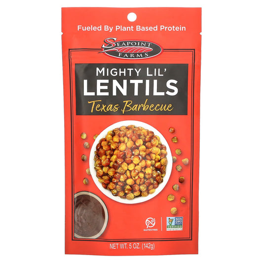 Seapoint Farms-Mighty Lil' Lentils-Texas Barbeque-5 oz (142 g)