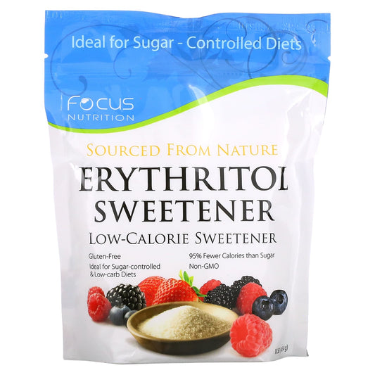 Xyloburst-Erythritol Sweetener-Low Calorie Sweetener-1 lb. (454 g)