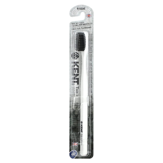 Kent-Ultra Soft Toothbrush-White-1 Toothbrush