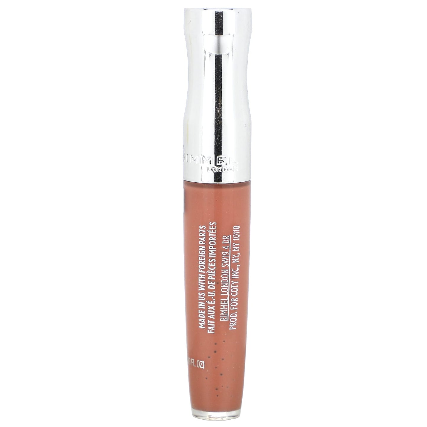 Rimmel London, Stay Glossy Lip Gloss, 133 Bare Minimum, 0.18 fl oz (5.5 ml)