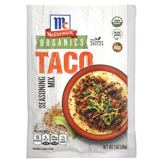 McCormick-Organic Seasoning Mix-Taco-1 oz (28 g)